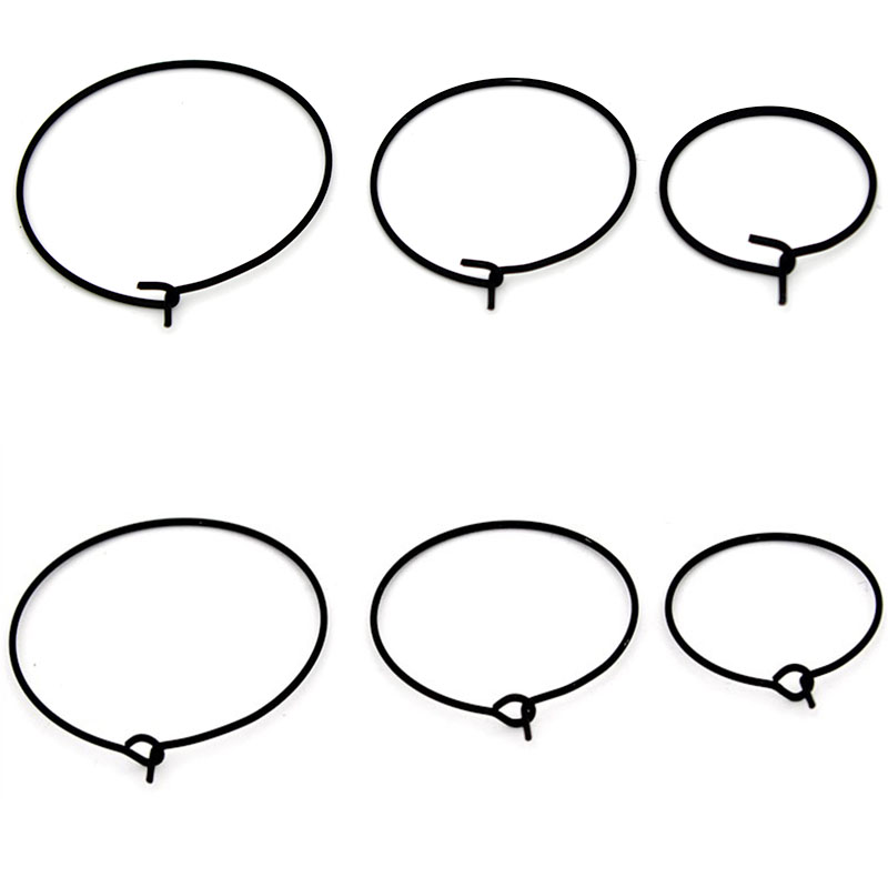 Jewelry Making Hoops - 20Pcs 20mm 25mm 30mm Stainless Steel