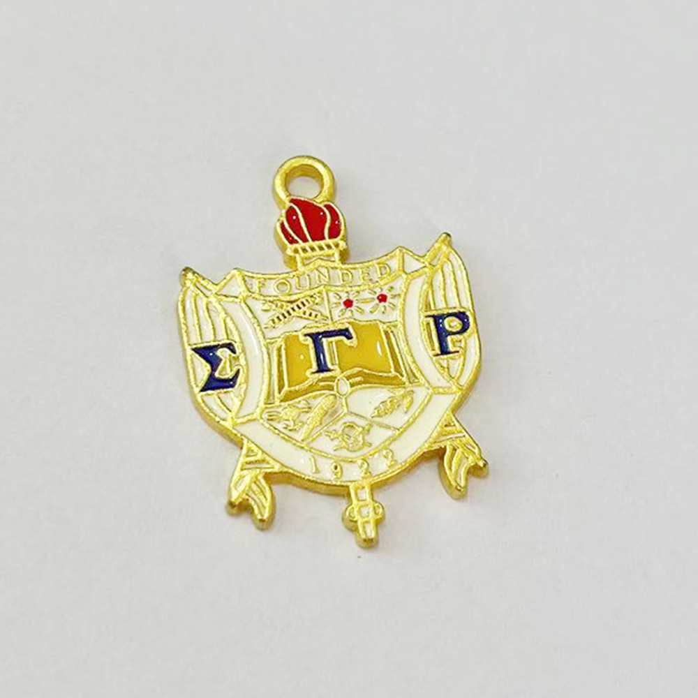 Jewelry Making University - 10pcs Sigma Gamma Rho University Charm