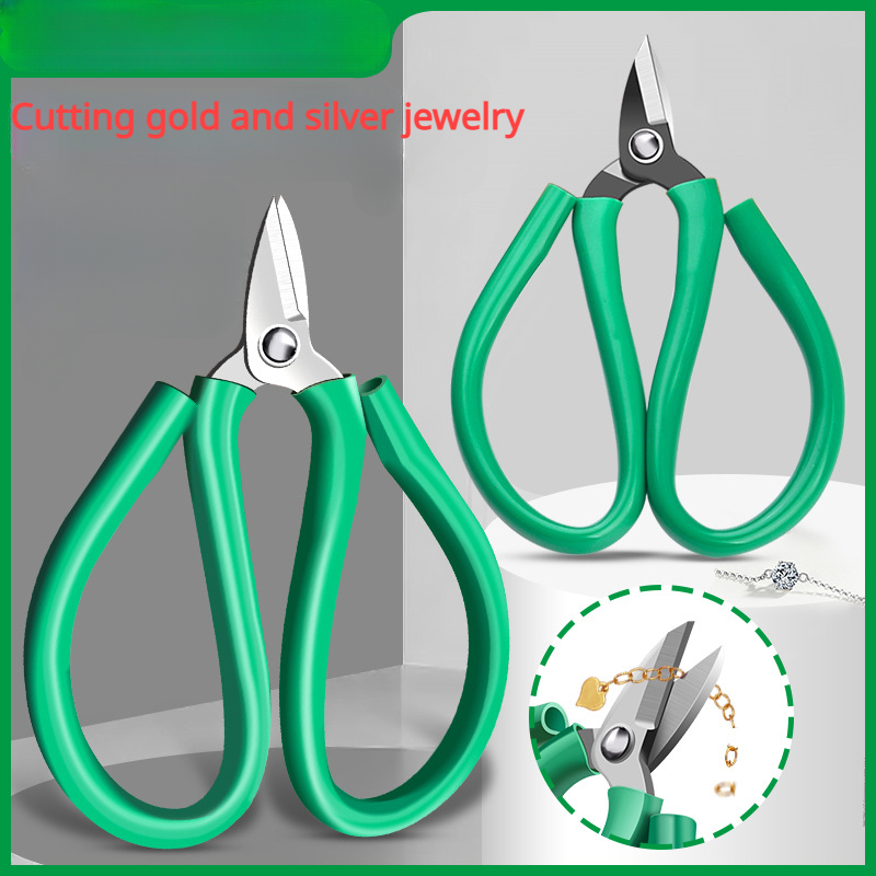 Jewelry Plier Set - Gold and Silver Jewelry Scissors, Short