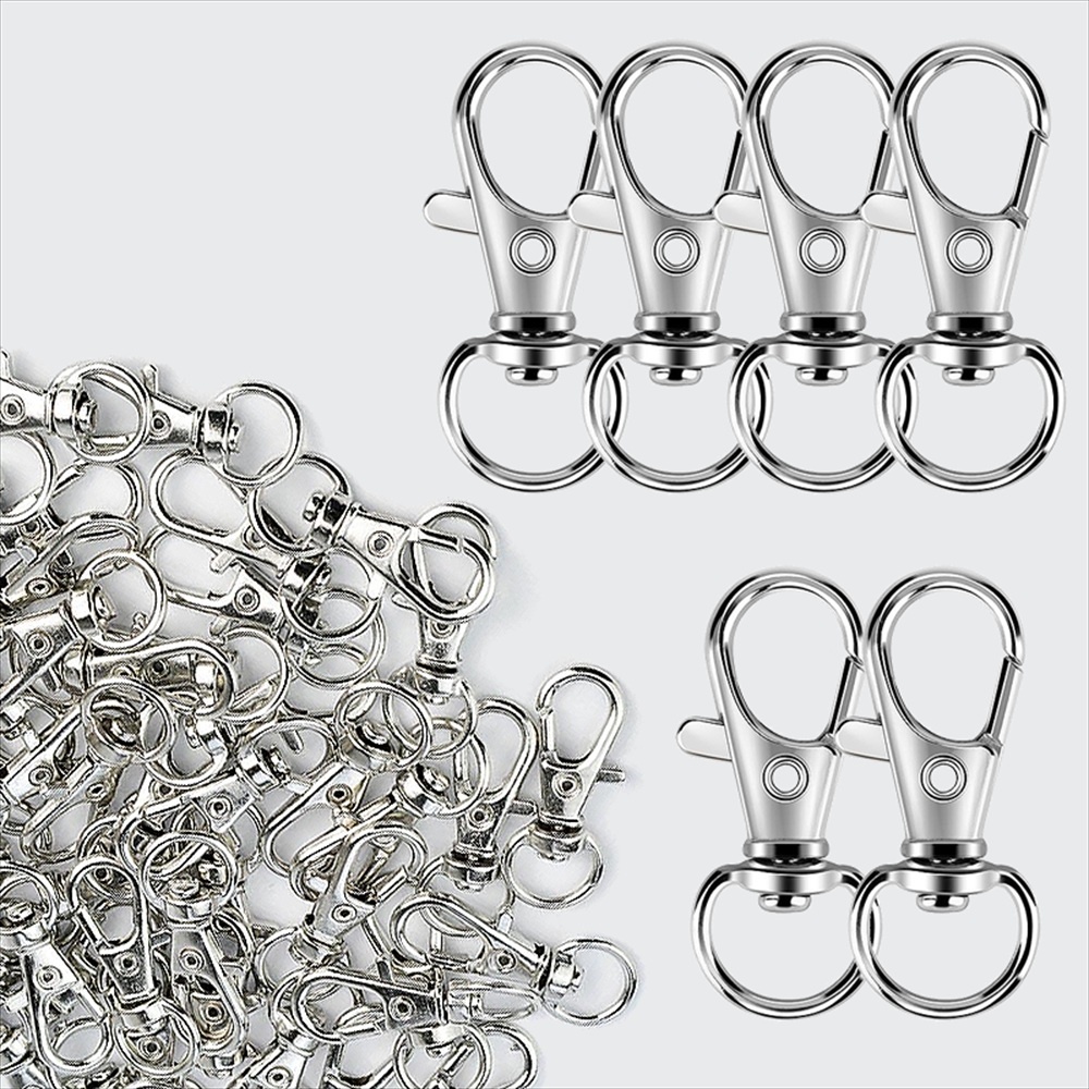 25-200Pcs Metal Swivel Snap Ho - Jewelry Making Hoops review and price