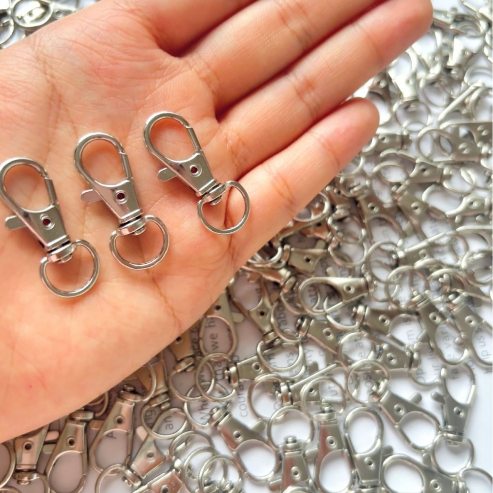 25-200Pcs Metal Swivel Snap Ho - Jewelry Making Hoops review and price