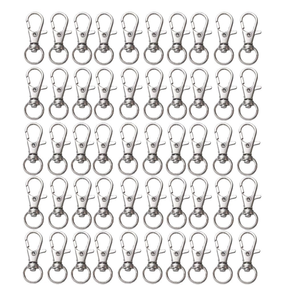 25-200Pcs Metal Swivel Snap Ho - Jewelry Making Hoops review and price