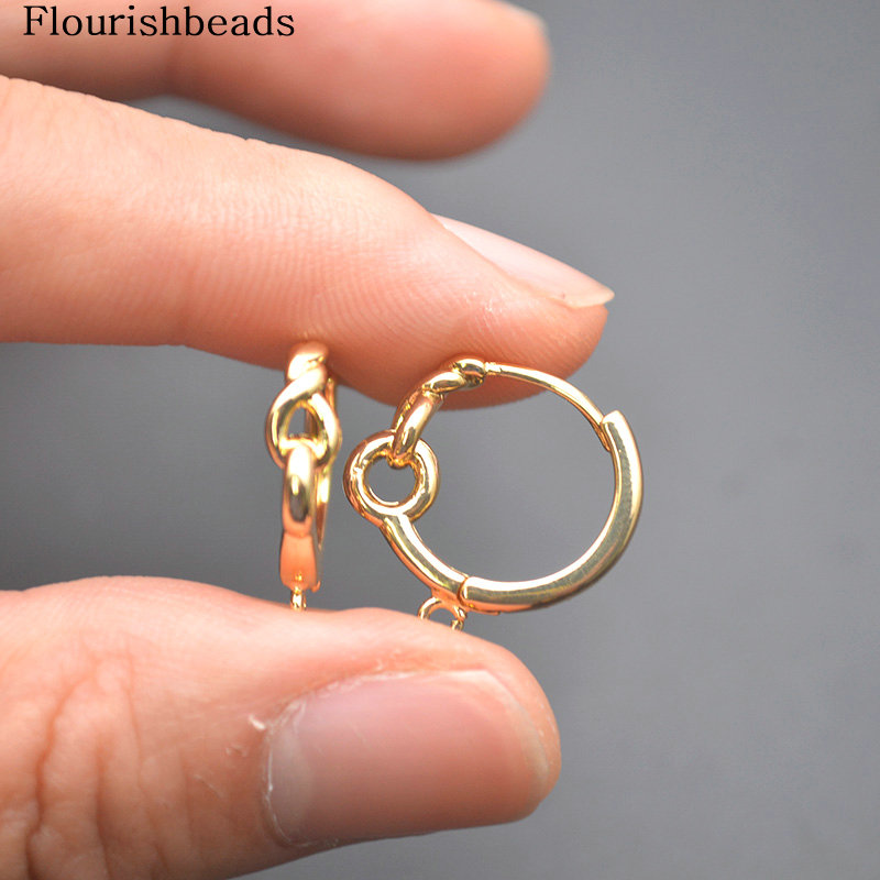 30pc Twisted Round Circle 18K  - Jewelry Making Hoops review and price