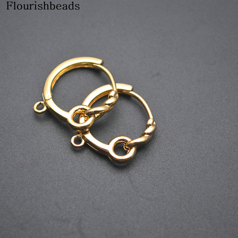 30pc Twisted Round Circle 18K  - Jewelry Making Hoops review and price