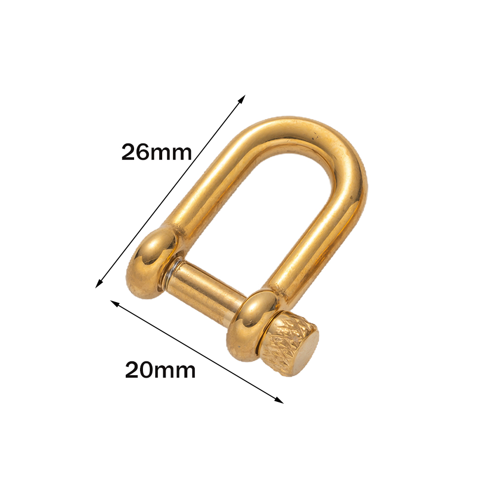 1pcs 304 Stainless Steel D-Rin - Jewelry Making Hoops review and price
