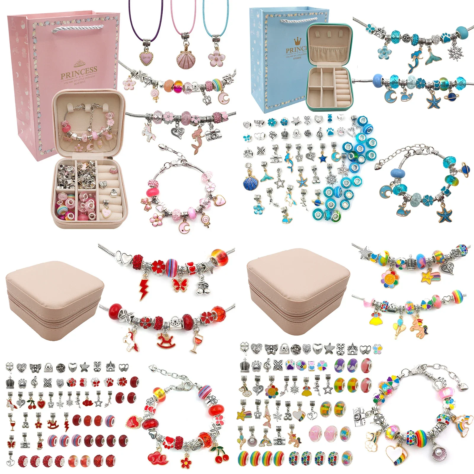 Charm Bracelet Making Kit for  - Jewelry Making Kits For Girls review and price