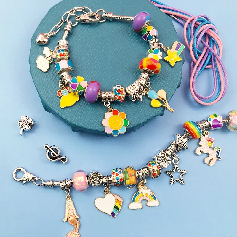 Charm Bracelet Making Kit for  - Jewelry Making Kits For Girls review and price