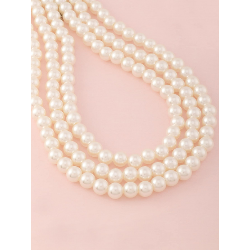 3pcs/Set Girls White Pearl Bea - Jewelry Making Kits For Girls review and price