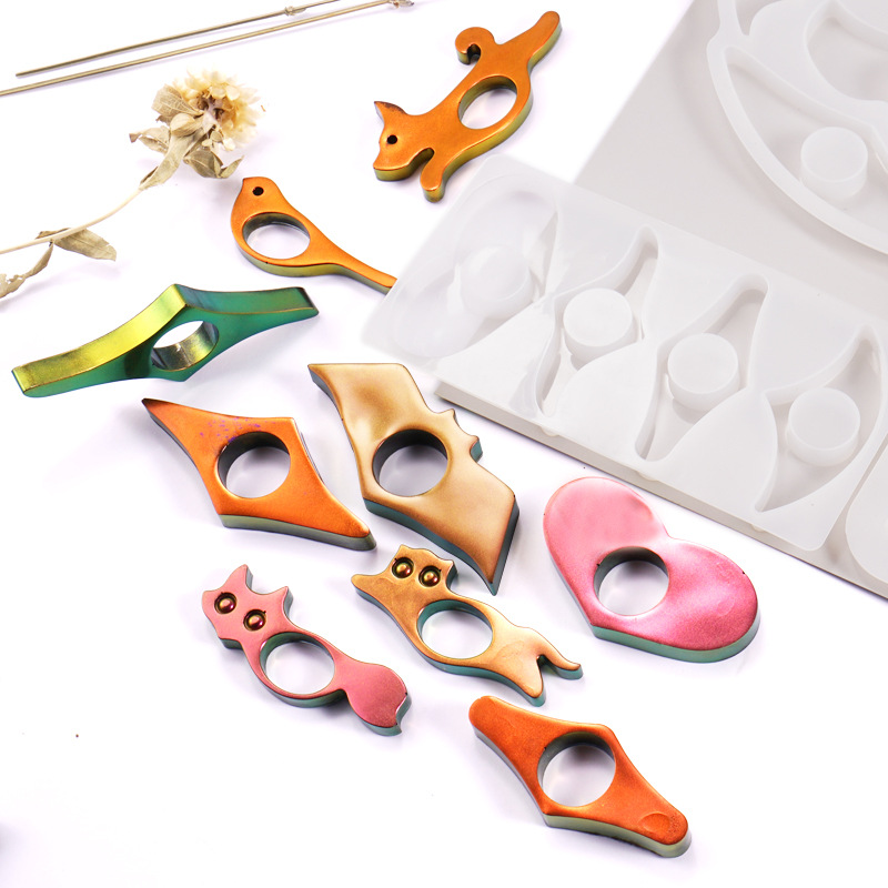 DIY Crystal Mirror Silicone Mo - Jewelry Making Books review and price