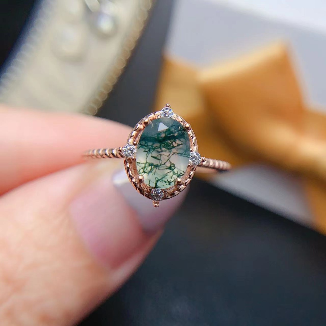 Natural Stone Ocean Water Moss - Jewelry Making University review and price