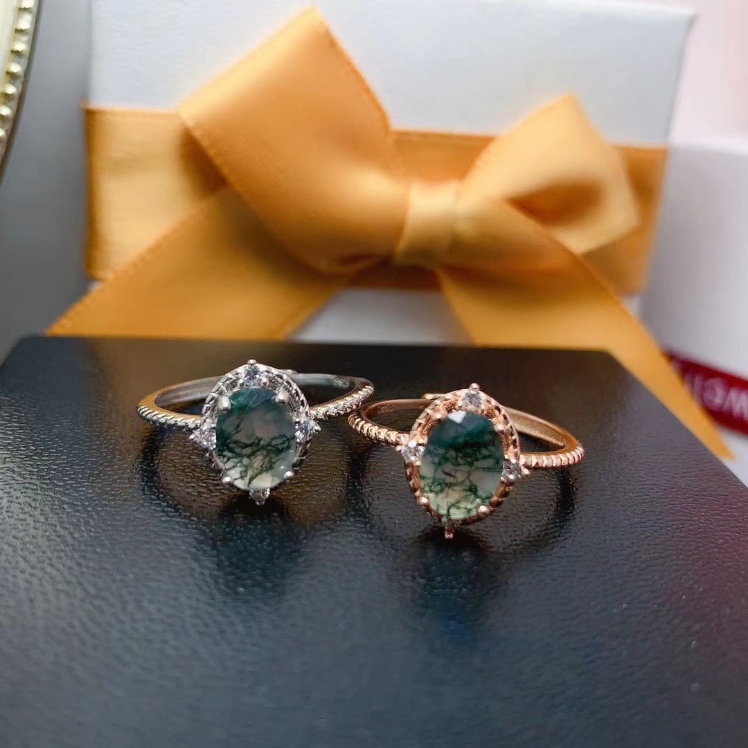 Natural Stone Ocean Water Moss - Jewelry Making University review and price