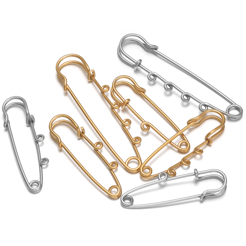 5Pcs Large Safety Pins Stainle - Jewelry Making Hoops review and price