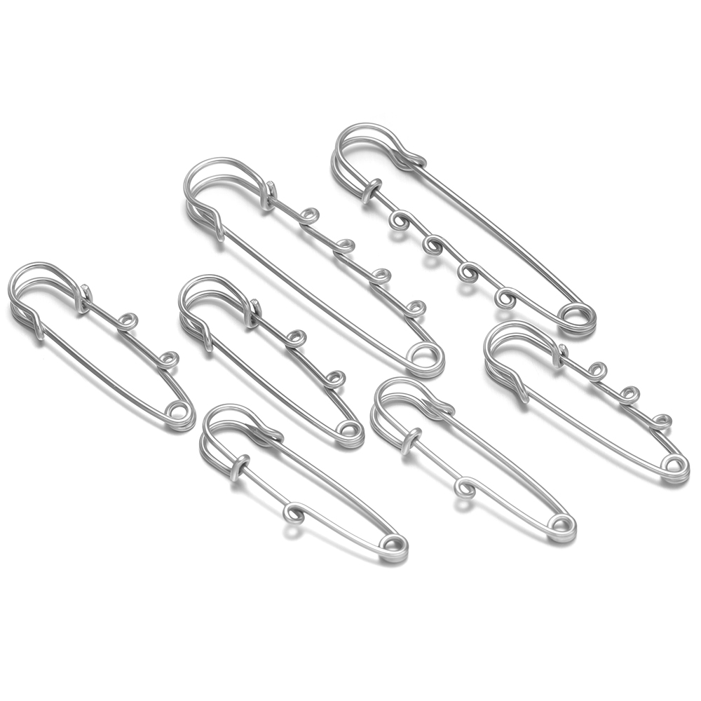 5Pcs Large Safety Pins Stainle - Jewelry Making Hoops review and price