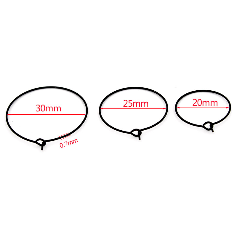 20Pcs 20mm 25mm 30mm Stainless - Jewelry Making Hoops review and price
