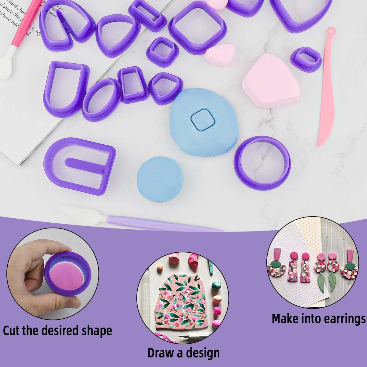 Polymer Clay Earring Making Ki - Jewelry Making Kits For Girls review and price