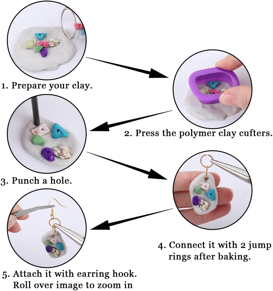 Polymer Clay Earring Making Ki - Jewelry Making Kits For Girls review and price