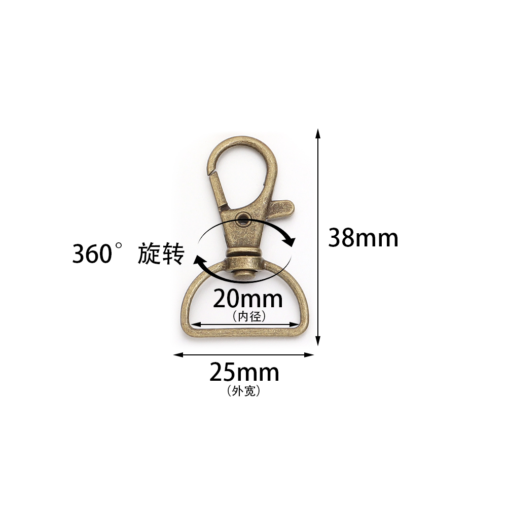 10pcs/lot Metal Swivel Clasps  - Jewelry Making Hoops review and price