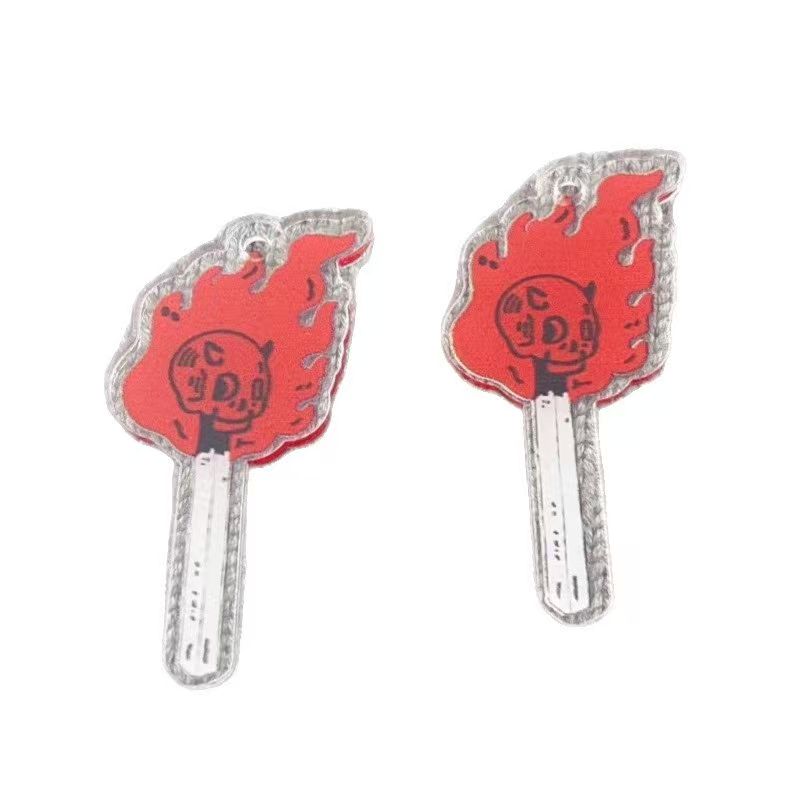 10pcs acrylic skull pendant, D - Jewelry Making Necklaces review and price