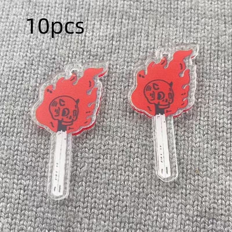10pcs acrylic skull pendant, D - Jewelry Making Necklaces review and price