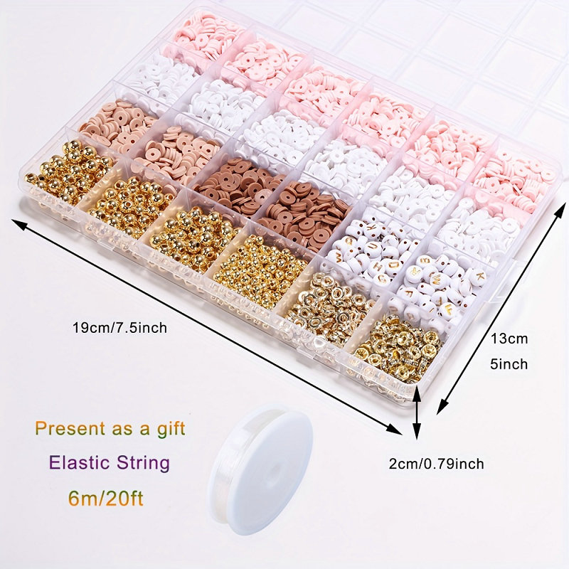 Style DIY Clay Beads Bracelet  - Jewelry Making Kits For Girls review and price