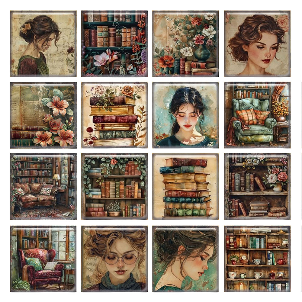 10pcs/lots Retro Love to Read  - Jewelry Making Books review and price