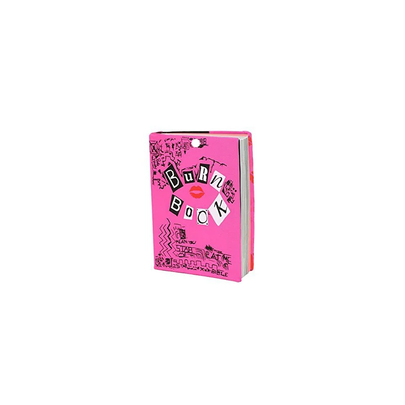 Pink Burn Book Acrylic Pendant - Jewelry Making Books review and price