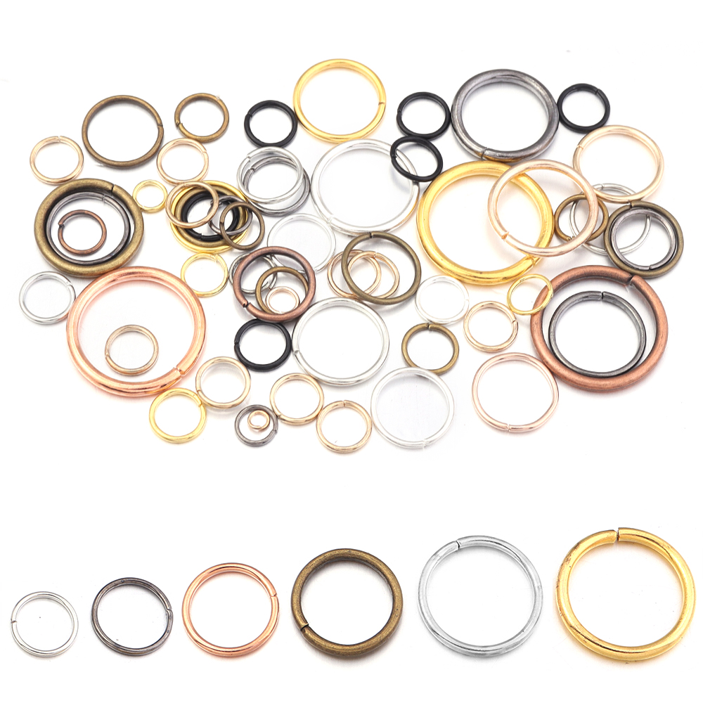 50-200Pcs/Lot 3-20mm Single Lo - Jewelry Making Ring Tool review and price