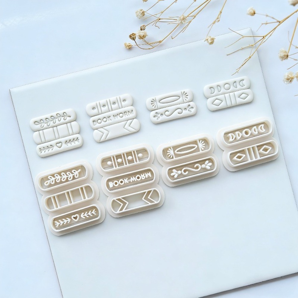 7pcs/set Book Stack Themed Pol - Jewelry Making Books review and price
