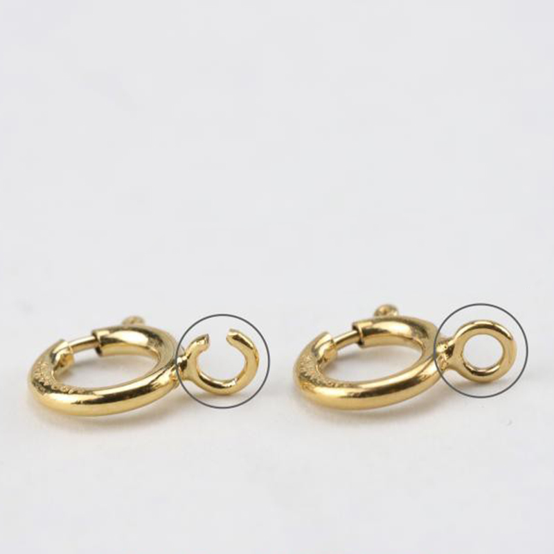 14K Gold Filled Spring Ring Cl - Jewelry Making Hoops review and price