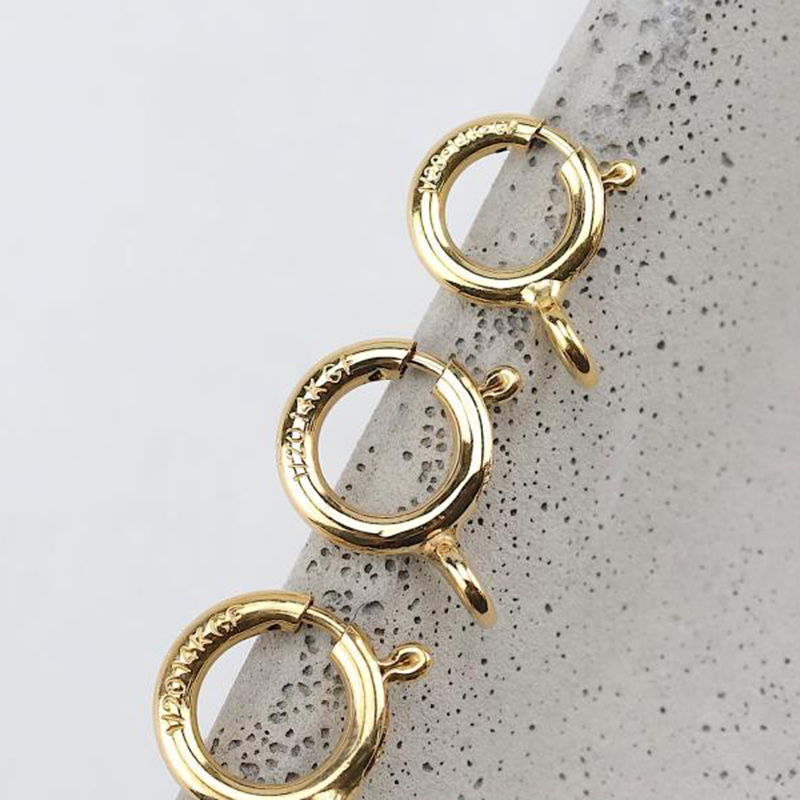 14K Gold Filled Spring Ring Cl - Jewelry Making Hoops review and price