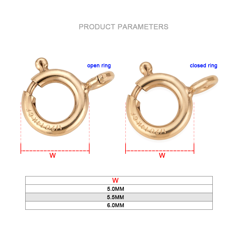 14K Gold Filled Spring Ring Cl - Jewelry Making Hoops review and price