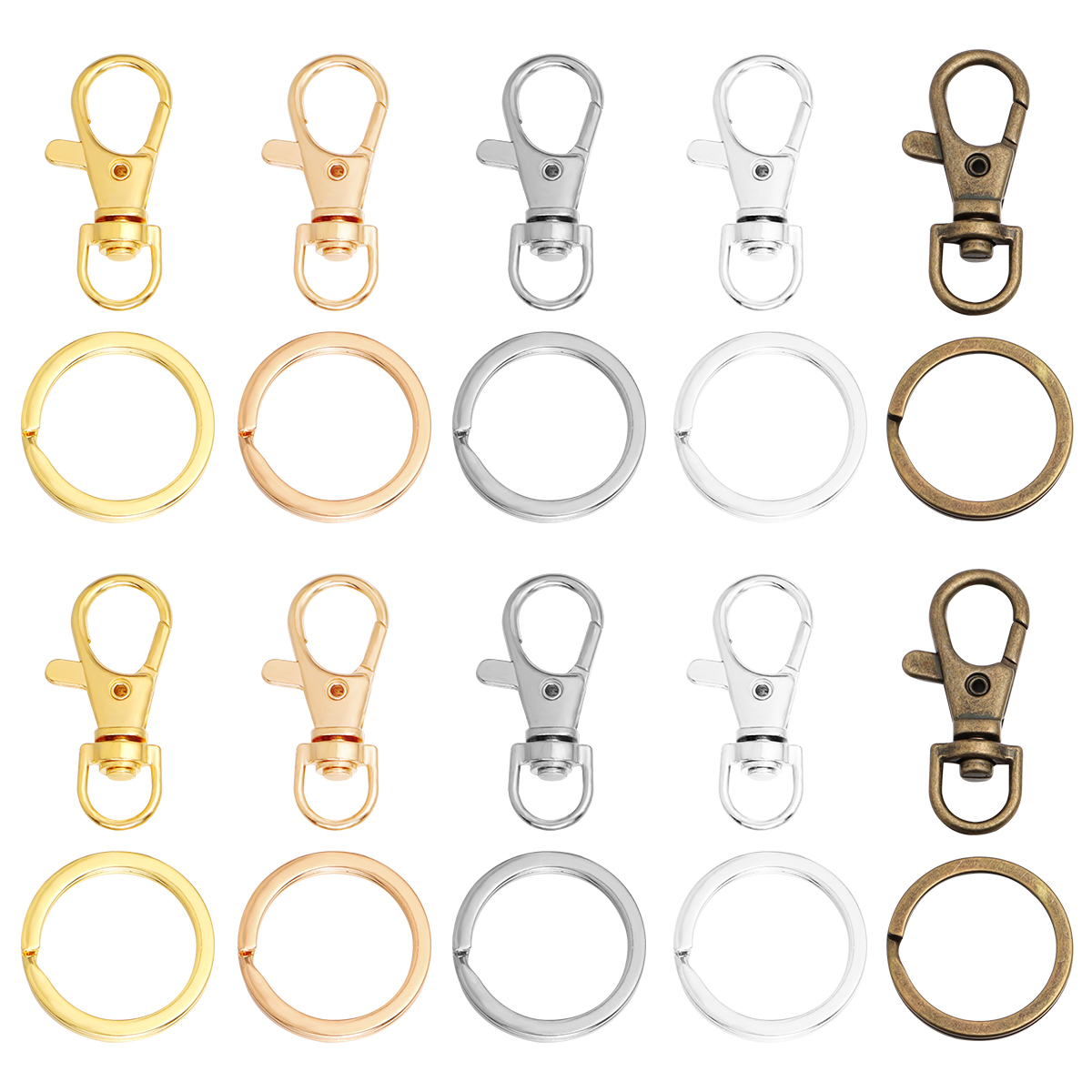 10Sets Alloy Swivel Lobster Cl - Jewelry Making Hoops review and price
