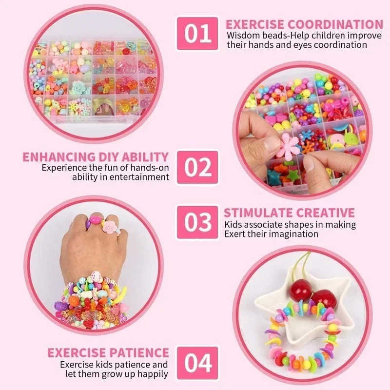 Girls DIY Bead Set Jewelry Mak - Jewelry Making Kits For Girls review and price